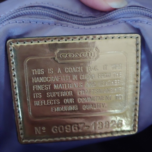 Authentic Coach Poppy Purse! - Picture 3 of 4
